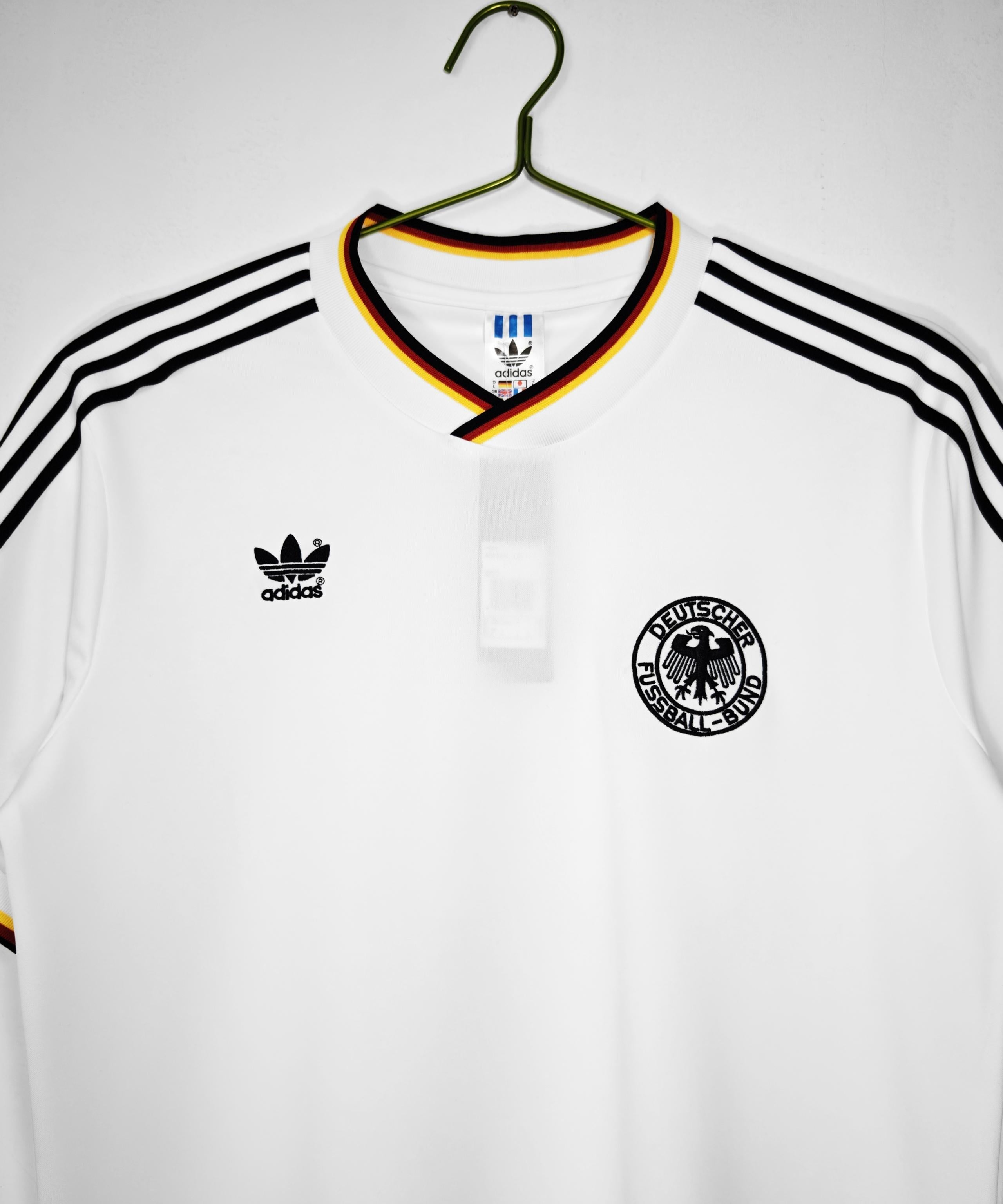 Deutschland 1986-1987 Heim Retro-Trikot
