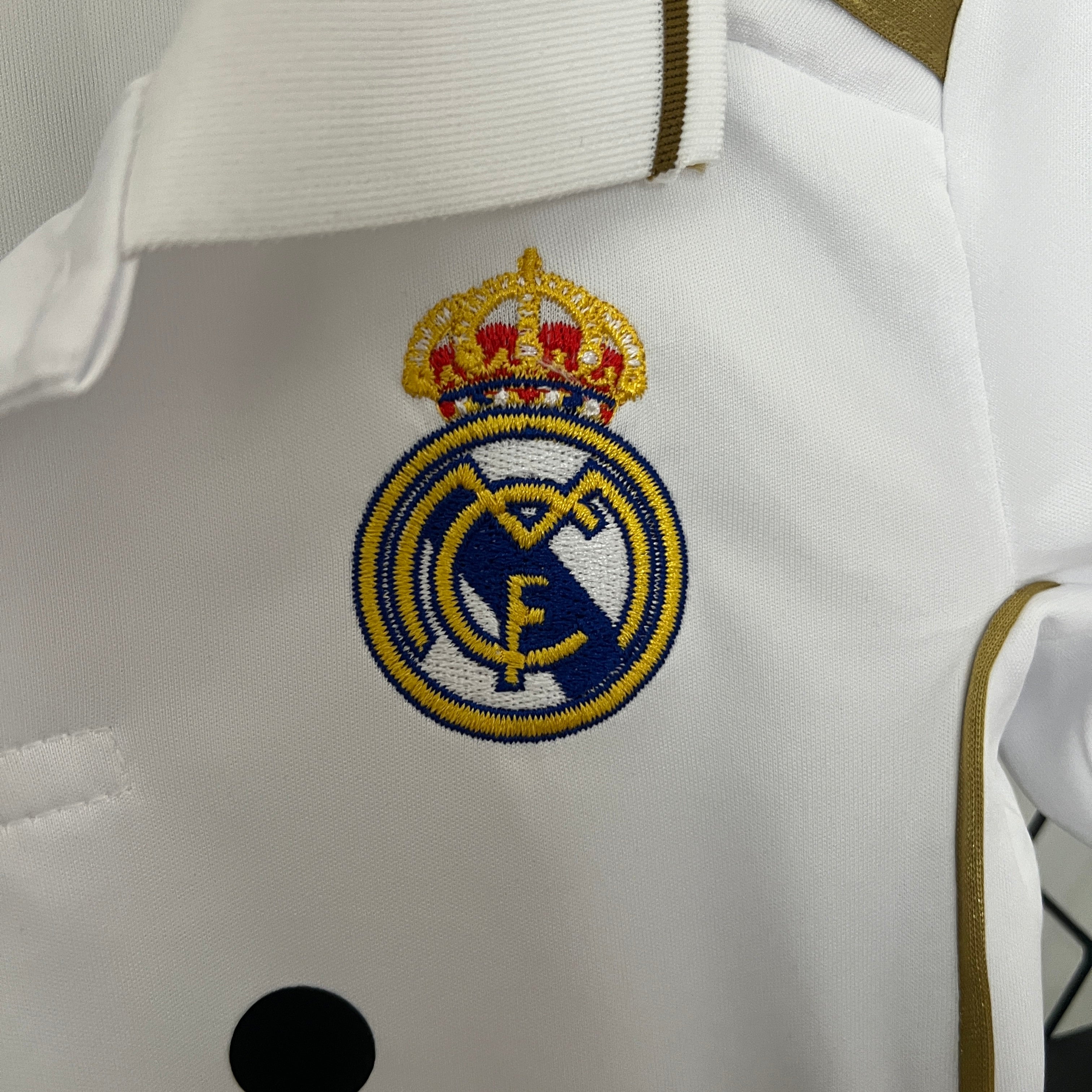 Camiseta de local Real Madrid 11/12 para niños