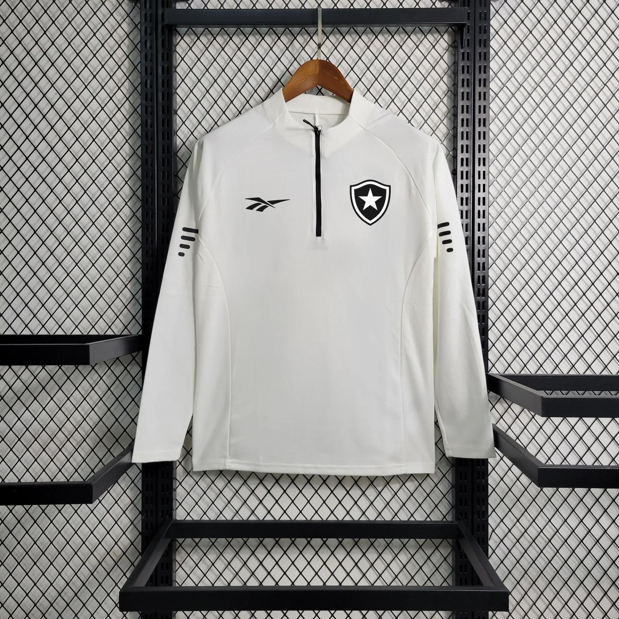 Kurtka Przeciwdeszczowa Botafogo Biała 23/24