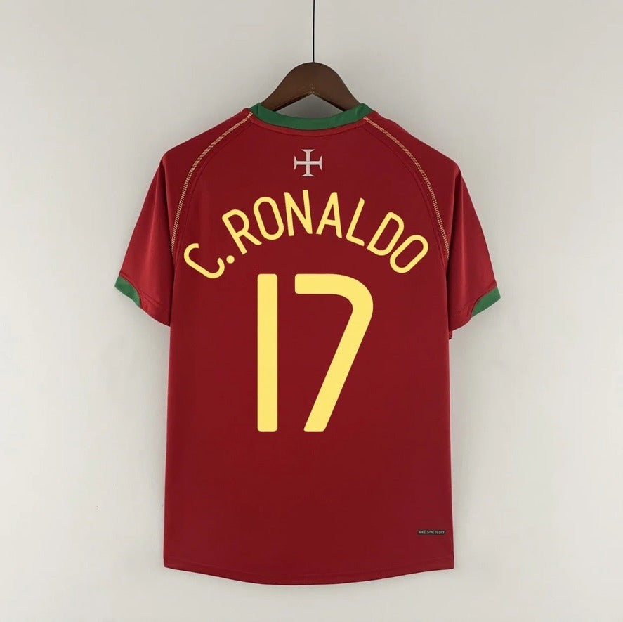 Portugal 2006-07 Heim Retro Trikot