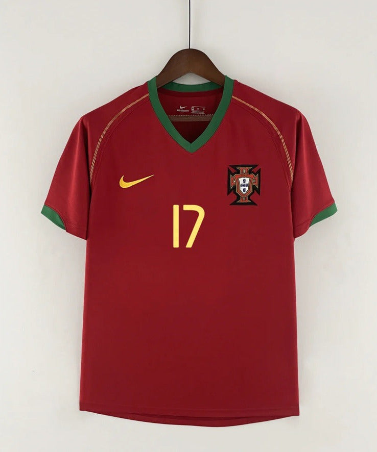 Portugal 2006-07 Heim Retro Trikot