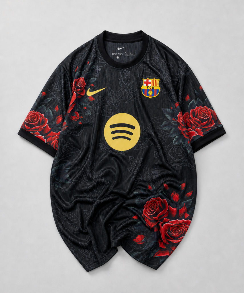 FC Barcelona " FLOWERS " Special Jersey