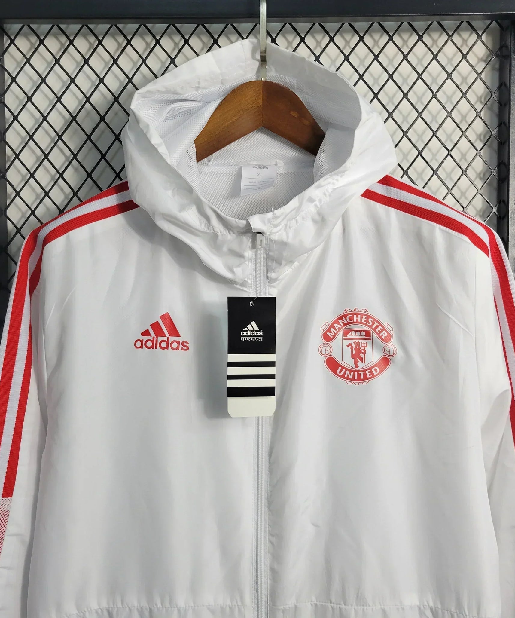 Manchester United Windjacke 23/24 - Weiß