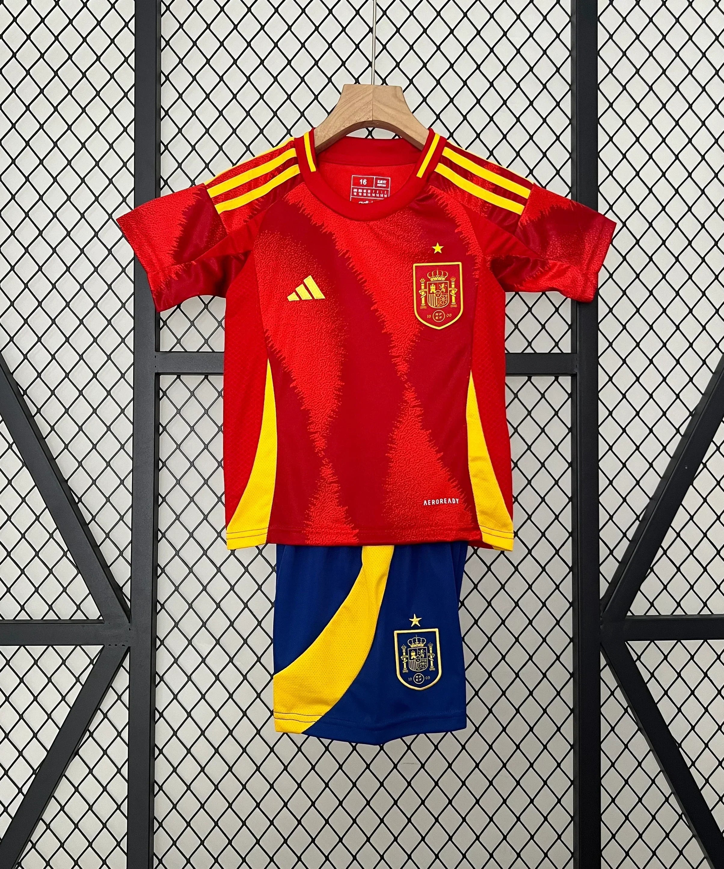 Spanien 2024 Heimtrikot Kinder