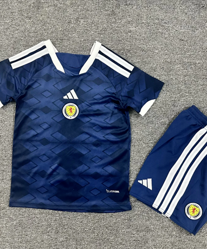 Kids Scotland 2026 World cup Home Kit