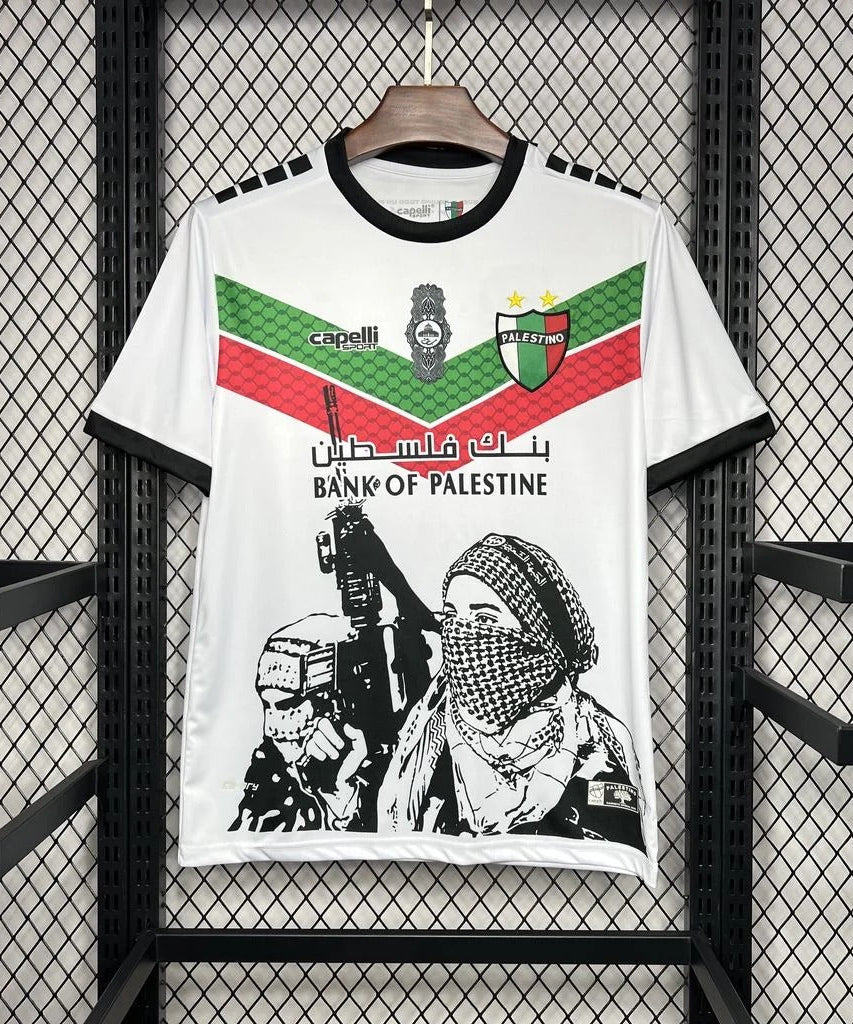 Palästina „FREEPLN WHITE“ Sonderfußballtrikot