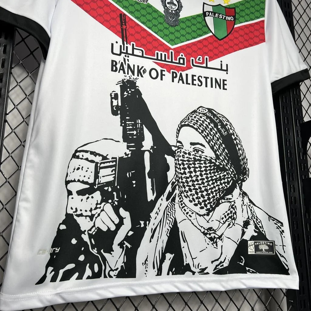 Palästina „FREEPLN WHITE“ Sonderfußballtrikot