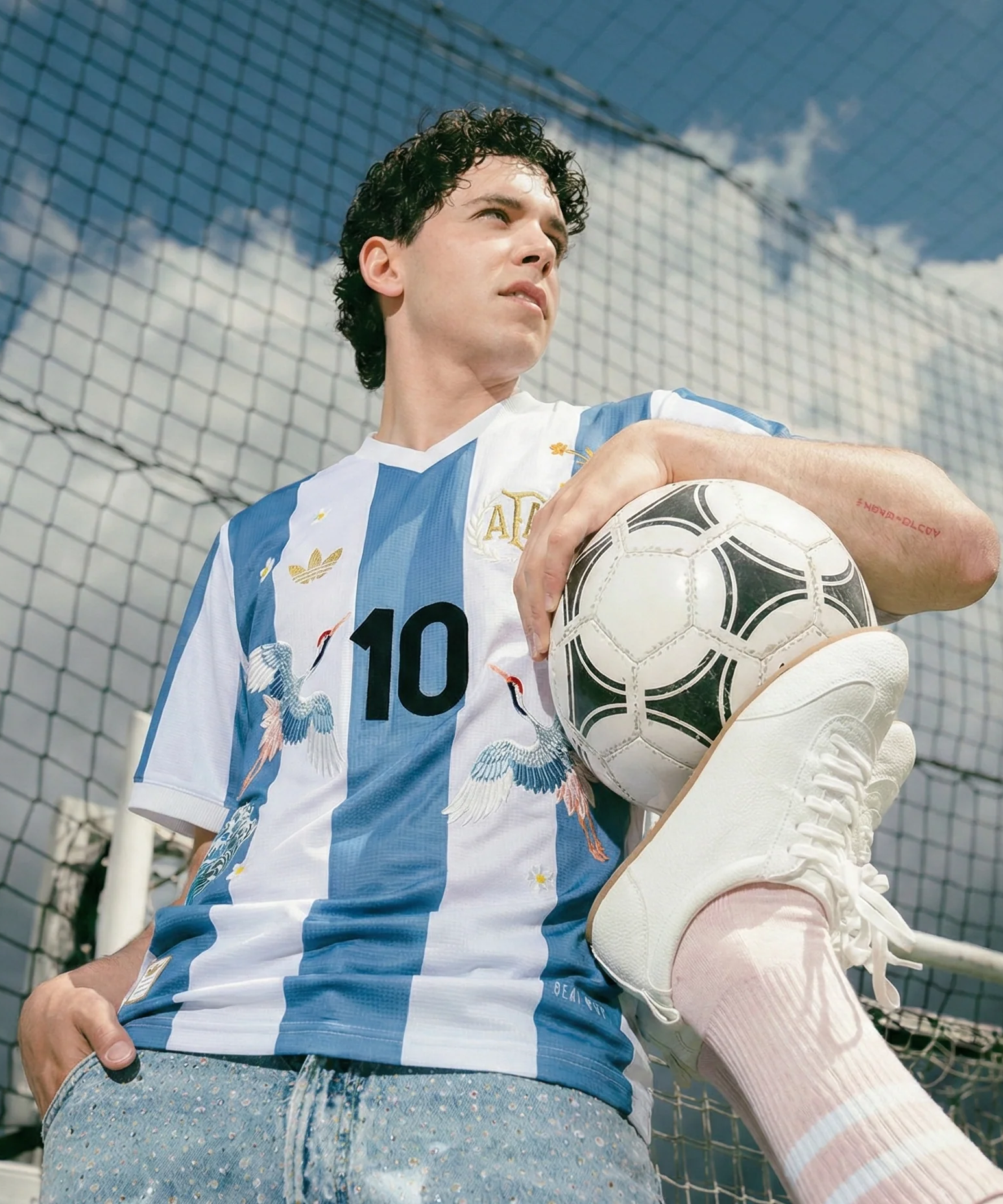 Camiseta Bordada Argentina