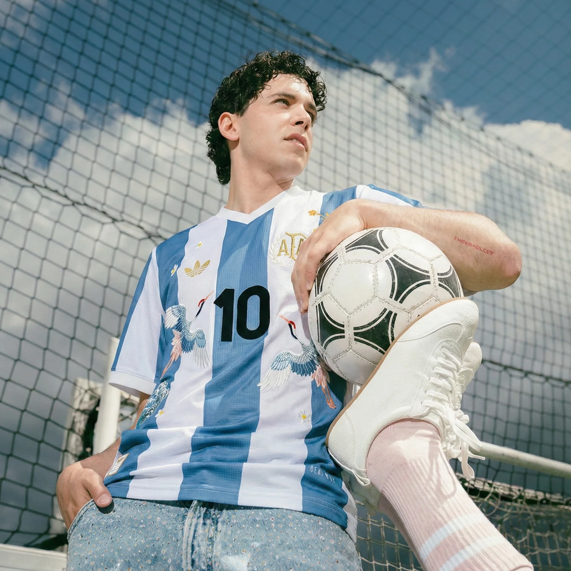 Camiseta Bordada Argentina