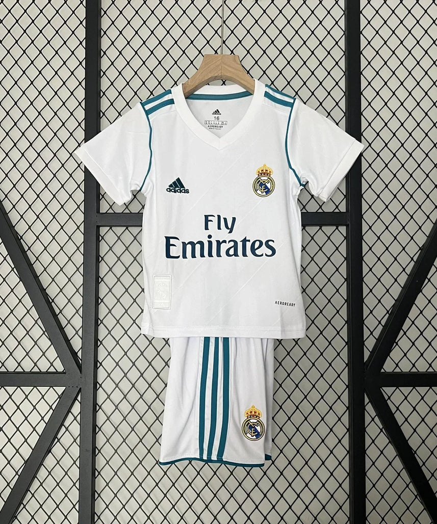 Camiseta de local Real Madrid 17/18 para niños