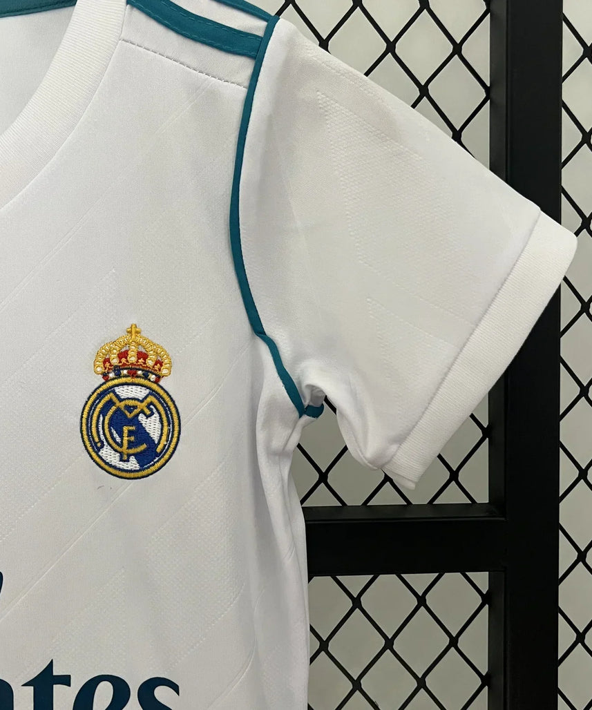 Camiseta de local Real Madrid 17/18 para niños