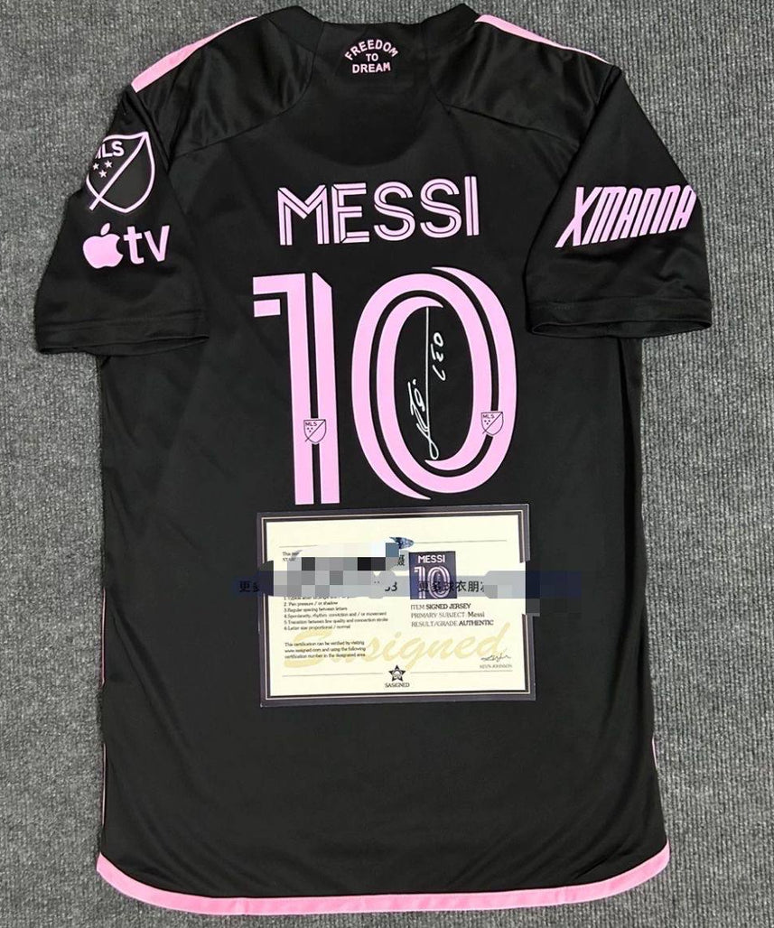Camiseta Firmada del Inter Miami "Messi"
